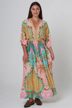 Load image into Gallery viewer, Dreamcatcher Amara  YF0155R Midi Dress (Multi)
