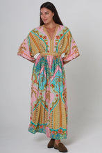 Load image into Gallery viewer, Dreamcatcher Amara  YF0155R Midi Dress (Multi)
