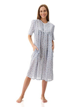 Load image into Gallery viewer, Givoni 6BV48A Astrid Short Sleeved Brunch Coat (Blue)
