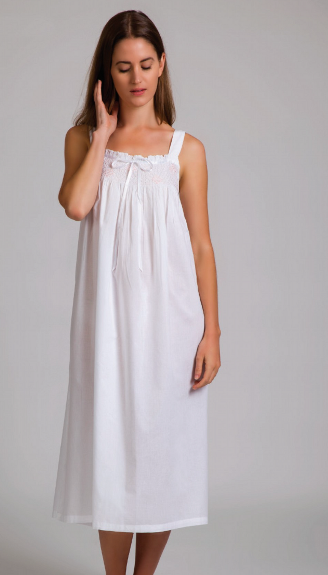 Arabella MD-6 Nightie (White)