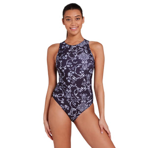 Zoggs Classique Chlorine Resistant Swimsuit (Black)