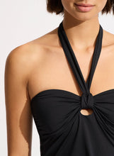 Load image into Gallery viewer, Seafolly Sash Tie Front Tankini (Black)
