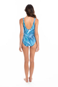 TOGS PD31TH ONE PIECE SWIMSUIT DELRAY SURPLICE