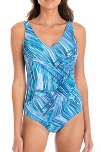 TOGS PD31TH ONE PIECE SWIMSUIT DELRAY SURPLICE