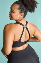 Load image into Gallery viewer, Panache Activate Underwired Sports Bra – Black /Orange
