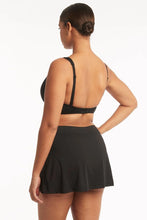 Load image into Gallery viewer, Sea Level Eco Essentials Swim Skirt (Black)
