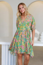 Load image into Gallery viewer, Dreamcatcher MO3431 Bohemian Mini Dress (Multi)
