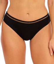 Load image into Gallery viewer, Fantasie Swim East Hampton Mid Rise Bikini Brief - (Black)
