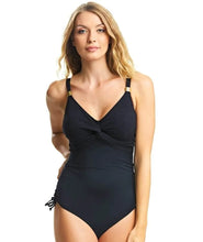 Load image into Gallery viewer, Fantasie Ottawa UW Twist Front Swimsuit (Black)
