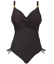 Load image into Gallery viewer, Fantasie Ottawa UW Twist Front Swimsuit (Black)
