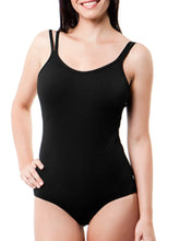 Load image into Gallery viewer, Funkita Form Chlorine Resistant FF01L  Split Strap-  One Piece Swimsuit - Black
