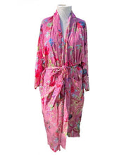 Load image into Gallery viewer, Floressents Paradise Diamond Kimono Robe (Dusty Pink)

