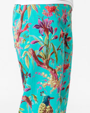 Load image into Gallery viewer, Floressents Paradise Lounge Pants with pockets (Black)(Aqua Green)
