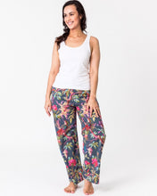 Load image into Gallery viewer, Floressents Cotton Lounge Pants (Bluestone)
