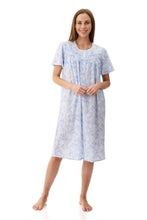 Load image into Gallery viewer, Givoni 6BV37E Eliza Short Sleeve Short Nightie (Blue)
