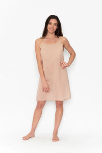 ORIENTIQUE  100% COTTON SLIPS  (White, Navy, Black, Nude, Hot Pink)
