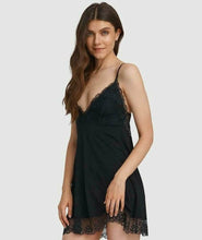 Load image into Gallery viewer, OH!ZUZU CHEMISE - BLACK    Style S009
