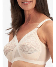 Load image into Gallery viewer, Playtex 18 Hour Cross Your Heart Wire-Free Lace Bra - Beige
