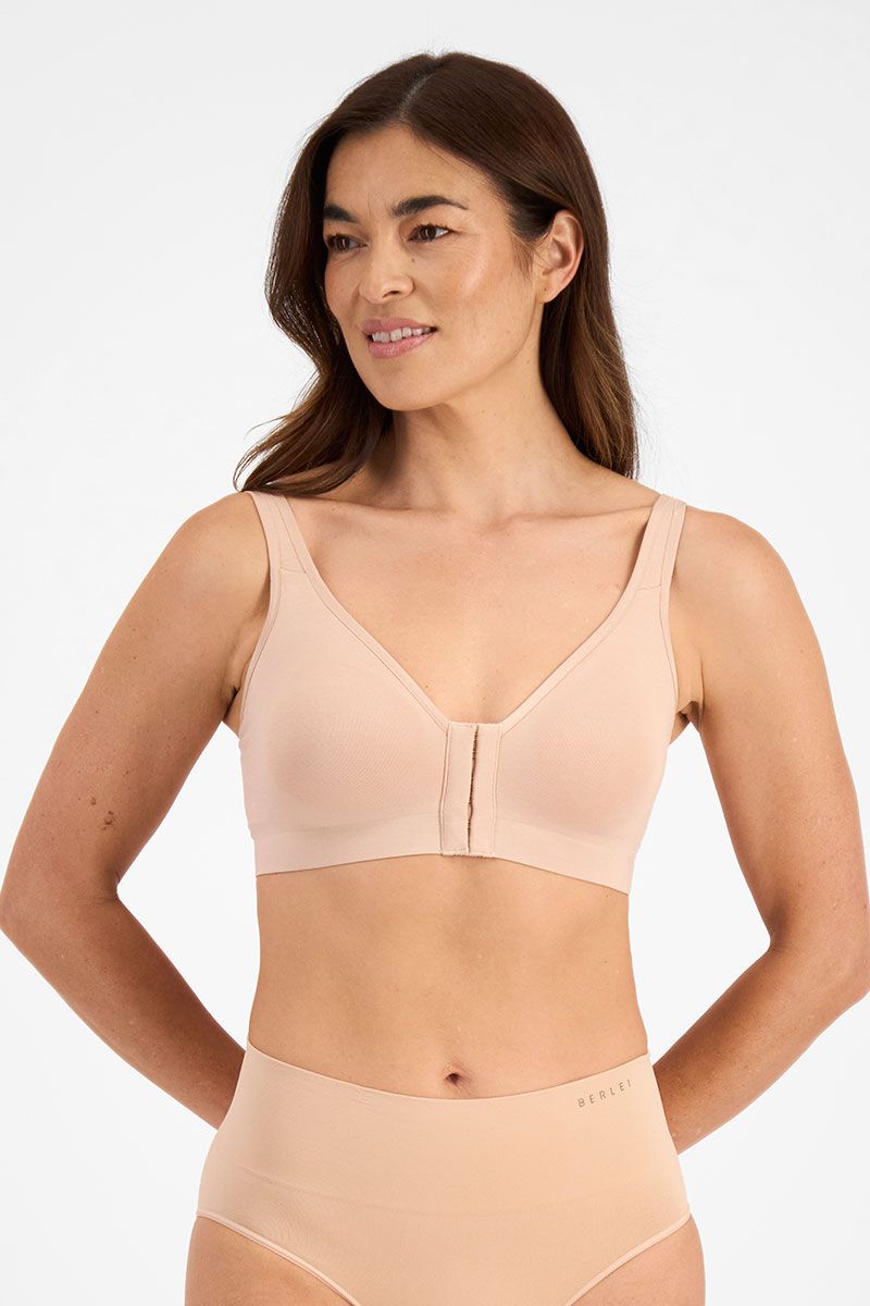 Berlei Post-Surgery Recovery Wire-free Bra (Black) (Nude)