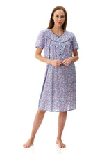 Load image into Gallery viewer, Givoni 6BV16D Daisy Short Sleeve Short Nightie (Navy)
