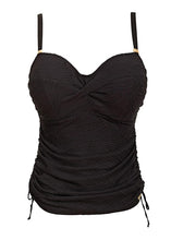 Load image into Gallery viewer, Fantasie Ottawa Twist Front Tankini ( INK) (BLACK)
