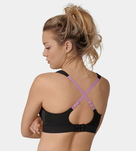 Triumph Triaction Extreme Lite Wire free Sports Bra (Black, Grey, White)