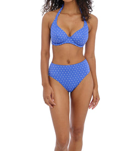 Freya Jewel Cove Cup Sized Bikini Top (Azure Blue)
