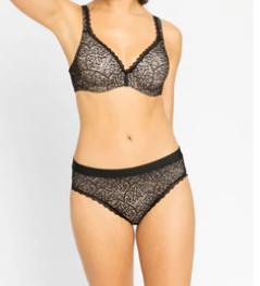 Berlei Barely There Lace Contour  Bra - Black
