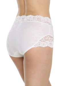 Arianne Stacy Full Brief (White) (Champagne)