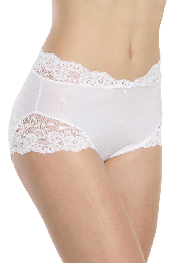 Arianne Stacy Full Brief (White) (Champagne)