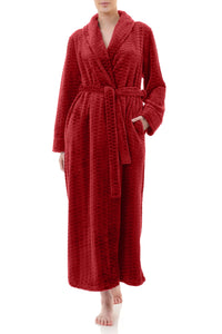 Givoni  Wrap Dressing Gown (Blueberry) (Ruby)