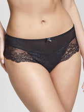 Load image into Gallery viewer, Panache Ana Lace Brief (Black)(White) (Blue Jewel)
