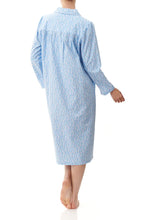 Load image into Gallery viewer, Givoni  9FL98W  Wren Blue Floral mid length  Nightie
