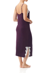 Givoni 9LE01 Mid length Chemise (Plum)