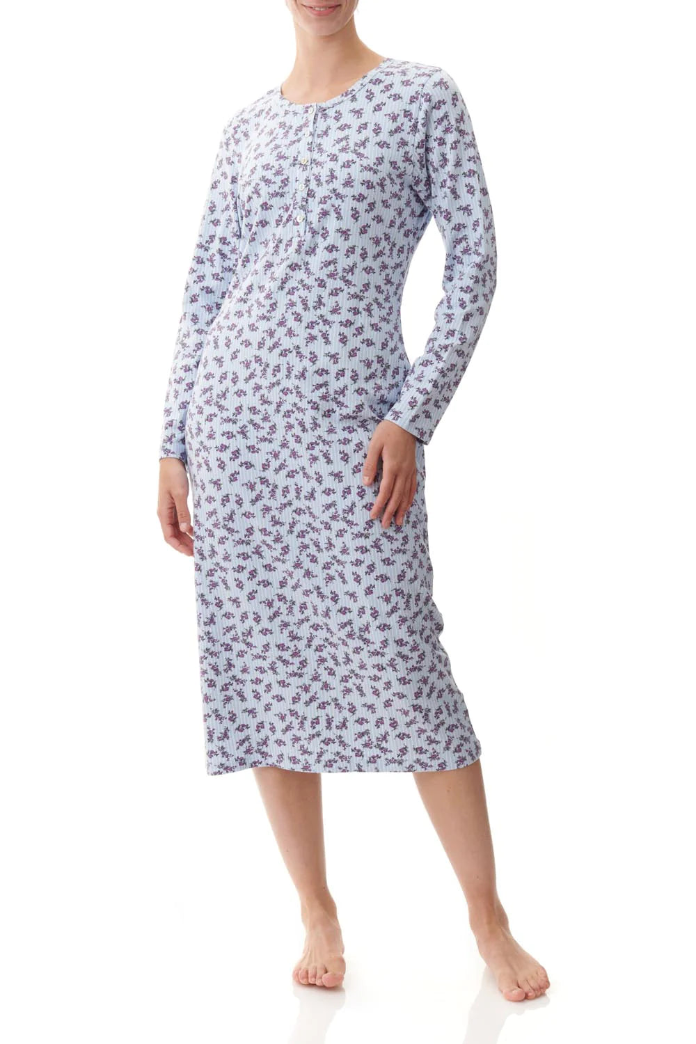 Givoni 9LZ53S Sloane  Floral Stripe Nightie