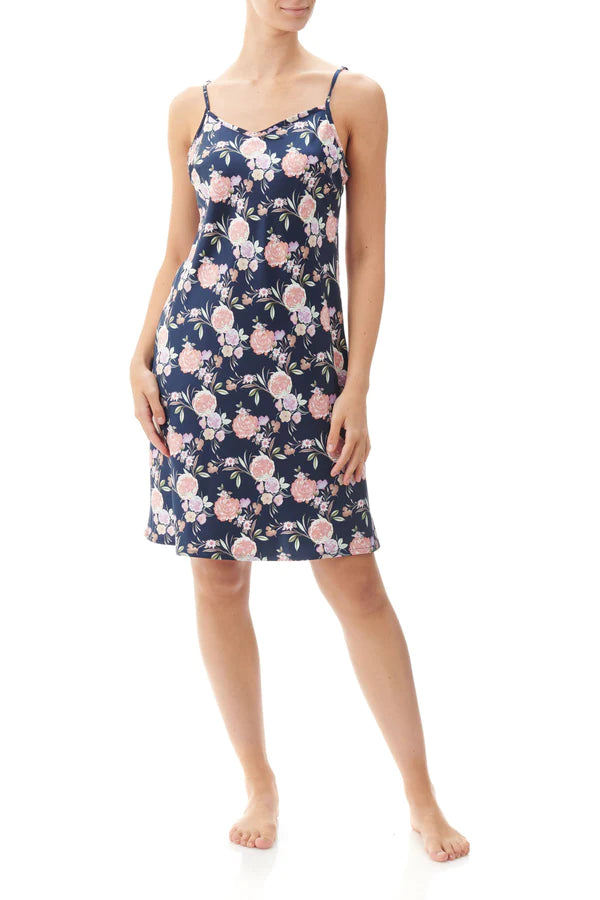 Givoni  Abbey Floral Knee Length Chemise