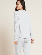 Load image into Gallery viewer, Boody Goodnight Raglan Sleep Bamboo Top (Dove)
