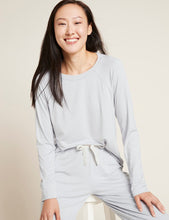 Load image into Gallery viewer, Boody Goodnight Raglan Sleep Bamboo Top (Dove)

