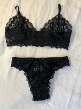 Load image into Gallery viewer, Essence Lace Bralette (Black)- NZ Made
