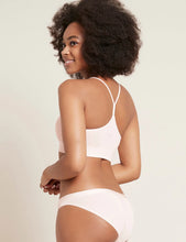 Load image into Gallery viewer, Boody Lyolyte Racerback Bra ( Storm, Powder Pink)
