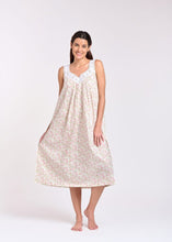 Load image into Gallery viewer, Arabella MD410F7 Lace V Neck Nightie (Ivory Floral)
