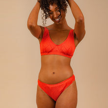 Load image into Gallery viewer, Piha Gelato U/W Bralette (Flame) (Peacock)
