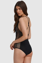 Load image into Gallery viewer, Oh!Zuza Lace Bodysuit (Black) (White)
