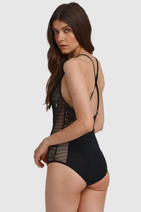 Oh!Zuza Lace Bodysuit (Black) (White)
