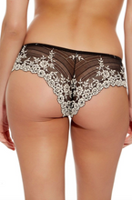 Load image into Gallery viewer, Wacoal Embrace Lace Tanga  - Black / Ivory
