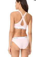 Load image into Gallery viewer, Calvin Klein Modern Cotton Lightly Lined Bralette (Pale Pink)
