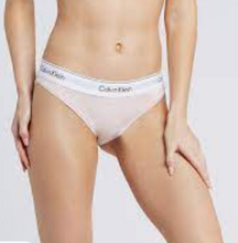 Load image into Gallery viewer, Calvin Klein Modern Cotton Bikini Pant (White) (Pale Pink)
