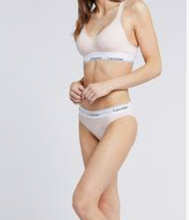 Load image into Gallery viewer, Calvin Klein Modern Cotton Bikini Pant (White) (Pale Pink)
