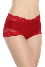 Load image into Gallery viewer, Arianne Stacy Full Brief (Red)
