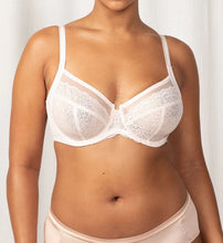 Load image into Gallery viewer, Triumph Sheer Balconette Bra (Nude Pink) (Black)
